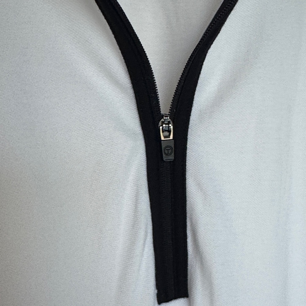 Talbots White and Black UPF 50+ Polo Shirt XL - Picture 5 of 7